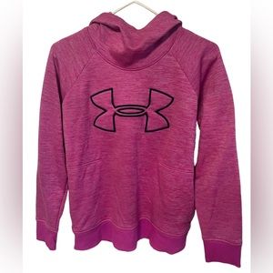 Under Armour Women’s Cold Gear Big Logo Hoodie Sweatshirt size M